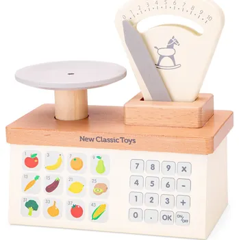 Dětská kuchyňka New Classic Toys Dětská dřevěná váha