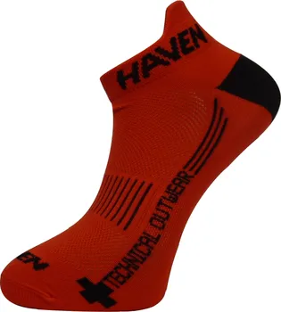 Dámské ponožky Ponožky HAVEN SNAKE Silver NEO red/black 2 páry vel. 1-3 (34-36) 2 páry