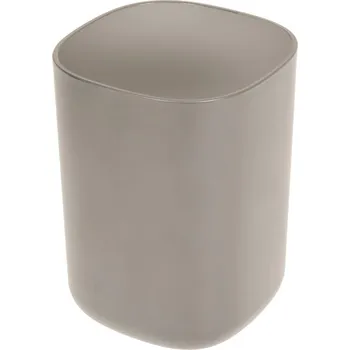 Držák na kartáček BISK Erga Zelda, sklenice na zubní kartáčky na postavení, béžová matná, ERG-08288