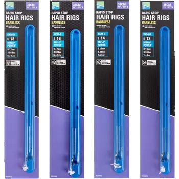 PRESTON INNOVATIONS KKM-B Mag Store Hair Rigs - Rapid Stop 38 cm Velikost: 12