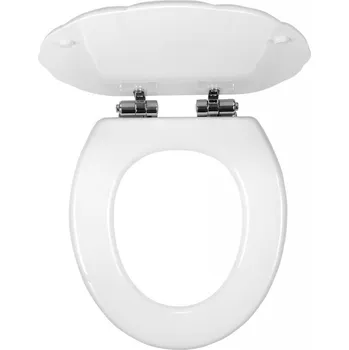 Novaservis Sedátko WC LYRA MUŠLE,dýhovaná MDF,pomalu padající