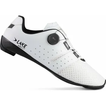 Pánské cyklistické tretry Tretry LAKE CX201 bílo/černé 42,5