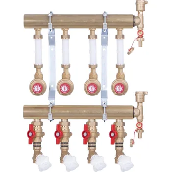 Giacomini GE555-E Patrový rozdělovač s měřením spotřeby tepla