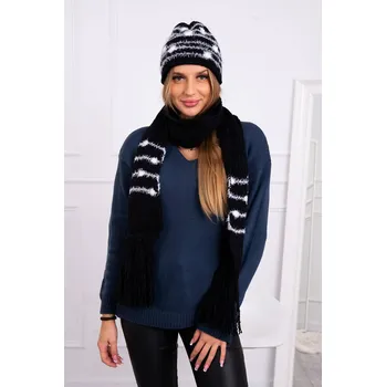 Šátek Kesi Dámská souprava Anika černá Univerzální