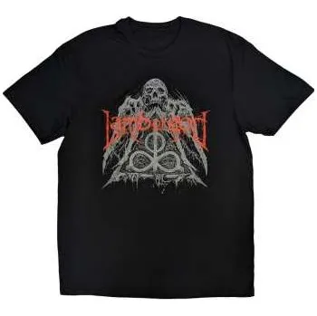 Pánské tričko Merch Lamb Of God: Lamb Of God Unisex T-shirt: Skull Pyramid (small) S