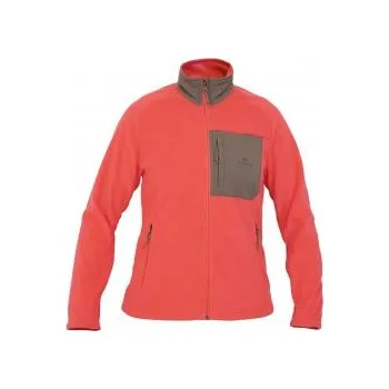 Dámská mikina WARMPEACE RAYA LADY hibiscus L; Červená bunda + DÁREK DLE VÝBĚRU!