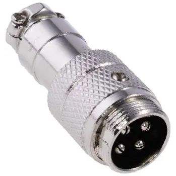 Elektronická součástka Konektor MIC16 4pin vidlice na kabel