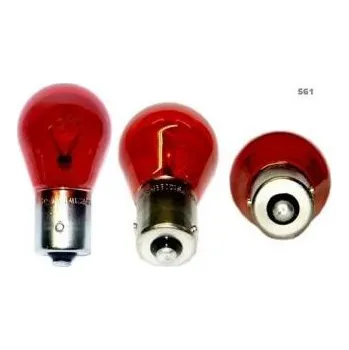 Autožárovka Žárovka 12V 21W BAU15s červená (PY21W) 14016