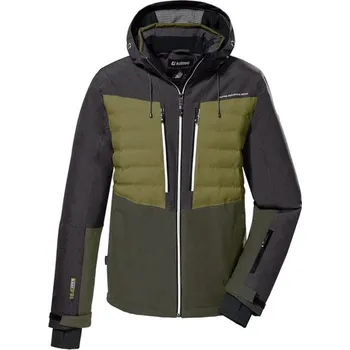 Pánská softshellová bunda bunda Killtec KSW 56 Ski Jacket, dark moss/anthracite - vel. M 123082