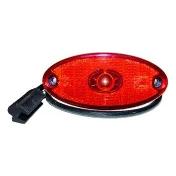 Přídavný světlomet Poziční světlo červené LED 24V s 0,5m kabelem 13030