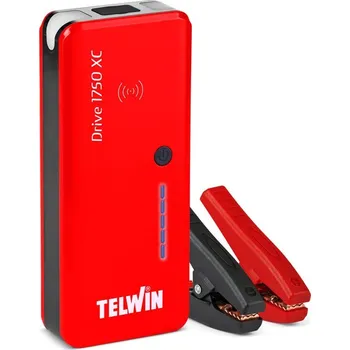 Nabíječka autobaterie TELWIN DRIVE 1750 XC multifunkční lithiový booster a záložní baterie (jump starter)