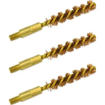 Čištění zbraně BoreTech Kartáč bronzový pistolový - .25 CAL (3 ks)