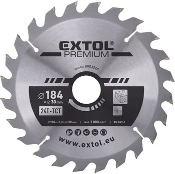 Pilový kotouč Extol Premium pilový kotouč s SK plátky