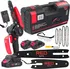 Motorová pila RED Technic RTMPA0064 2x 2,0 Ah + nabíječka + kufr 