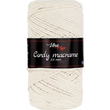 Vlna-hep Cordy macrame VH 2,5mm 8173 přírodní