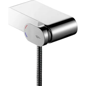 Vodovodní baterie Bisk Futura, nástěnná sprchová baterie, chromová, ERG-03004