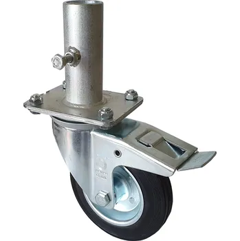 Pojezdové kolečko POJEZDOVÉ KOLEČKO S BRZDOU PRO LEŠENÍ T26X200 HIGHER