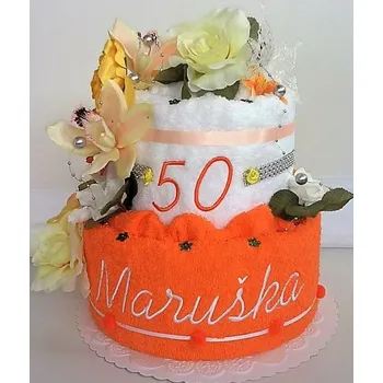 VER Textilní dort se jménem dvoupatrový 992_359