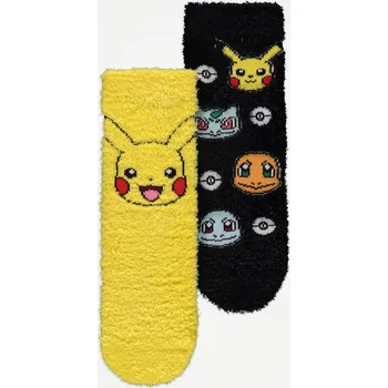 GEORGE DÍVČÍ/CHLAPECKÉ PONOŽKY TEPLÉ "POKÉMON" Barva: multicolour, Velikost: 39-42