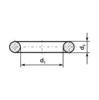 "O" kroužek 55x45 olejového chladiče Tatra 815 (Terrno I, II) 3316