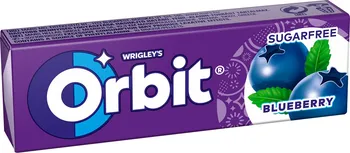 Žvýkačka Wrigley´s Orbit žvýkačky 14 g borůvka