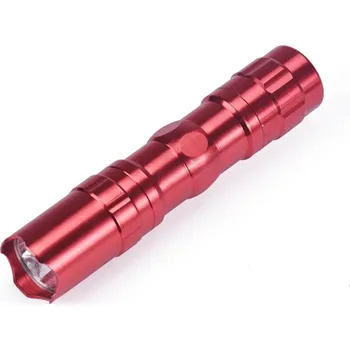 Svítilna Vodotěsná LED baterka 3W - červená