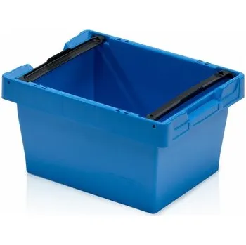 Úložný box Plastová přepravka ALC 40x30x22 mm bez víka se stohovací lištou