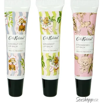 Péče o rty Sada balzámů na rty Heathcote & Ivory, 3x 10 ml