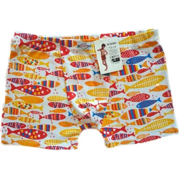 Elevek Chlapecké boxerky bavlněné Rybičky 4039 Barva: červená, Dětská velikost: 13-14 let