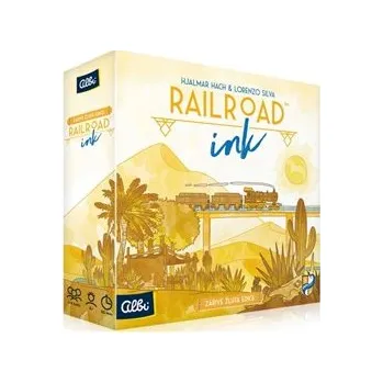 Desková hra Railroad Ink - Žlutá edice