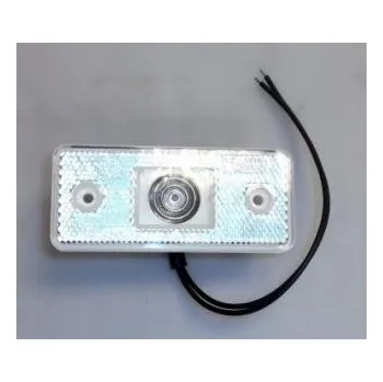 Přídavný světlomet Poziční světlo bílé, LED, 12/24V, s kabelem, univerzální 14592