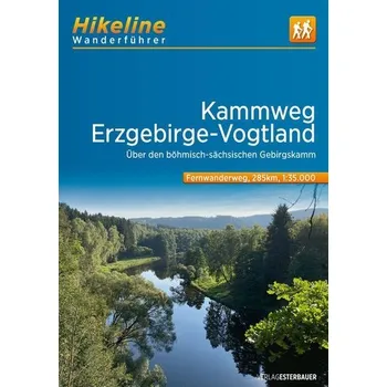 Cestování Fernwanderweg Kammweg . Erzgebirge-Vogtland - Esterbauer Verlag