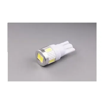 Autožárovka LED žárovka 12V 5W W2,1x9,5d čirá 6xLED 5630 (2kusy - set, pár) 18203