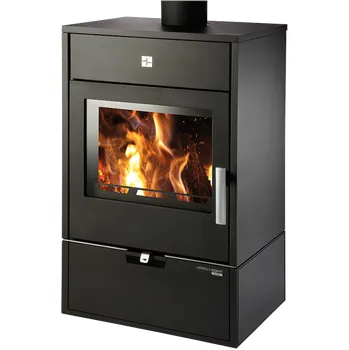 Krbová kamna HAAS+SOHN WERFEN 9 krbová kamna s výměníkem, černá