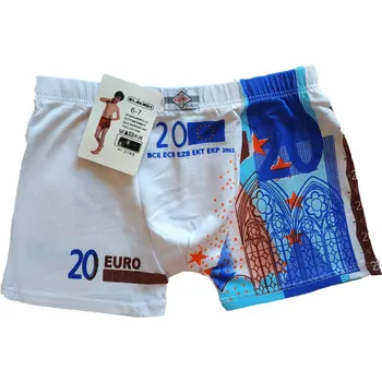 Elevek Chlapecké boxerky bavlněné euro 3145 Barva: Modrá, Dětská velikost: 8-9 let