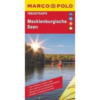 MARCO POLO Freizeitkarte Deutschland Blatt 08 Mecklenburgische Seen
