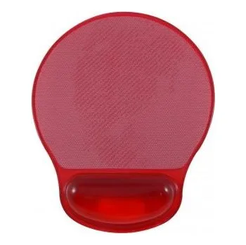 Podložka pod myš Logo Podložka pod myš, ergonomická, gelová červená