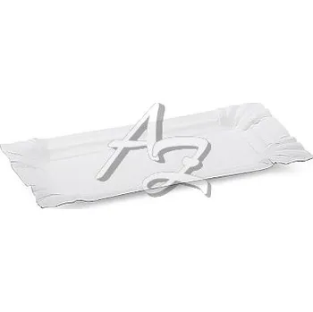 Jednorázové nádobí tácek papírový 90x150mm/250ks č.2 Recy