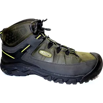 Pánská treková obuv Turistická obuv pro středně náročný terén, Keen, Targhee III Mid WP Men, tmavě zelená/č.: Zelená Ano Ostatní kůže 31,9 48 EU (F) 47,5 G - standardní šíře (27830-27830)
