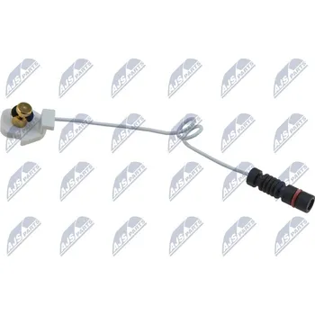 Brzdová destička Výstražný kontakt, opotřebení obložení NTY HCZ-ME-006