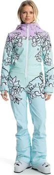 Zimní kombinéza ROXY Rowley X ROXY Ski Suit BDY1 Fair Aqua Laurel Floral