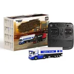 Turbo Racing Turbo Racing C50 RC kamion s přívěsem 1:76 RTR (bílá)