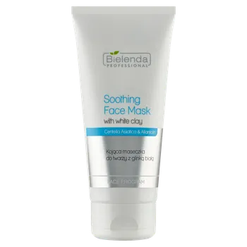 Pleťová maska Bielenda Professional zklidňující maska s bílým jílem na obličej, 150 g