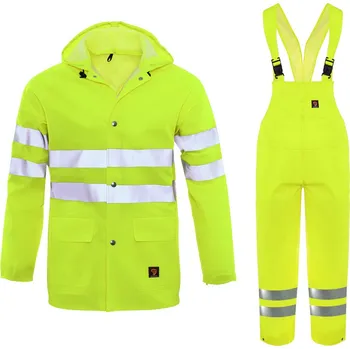 pracovní bunda Procera NEPROMOKAVÝ SET (KALHOTY + BUNDA) PROBALTIC FLUO ŽLUTÝ Velikost: 58