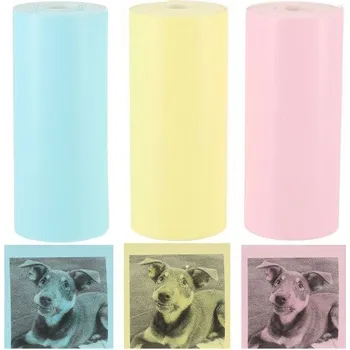 Osobní váha Štítky pro mini termotiskárny barevné 5,7cmX3m 3 Ks