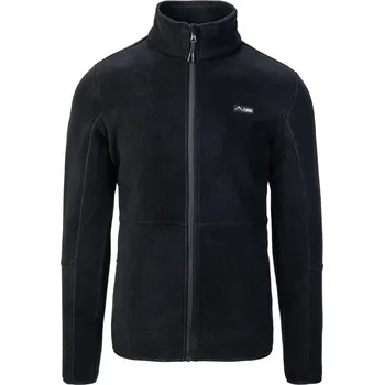 Pánská mikina Pánská Fleecová mikina ELBRUS RANITO 200 POLARTEC M000239585 – Černá XL