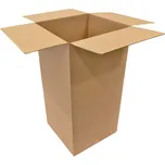 Kartonová krabice, 3vrstvá, délka 500 mm, šířka 500 mm, výška 1000 mm