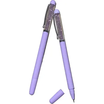 Propiska s kamínky - fialová (1ks)