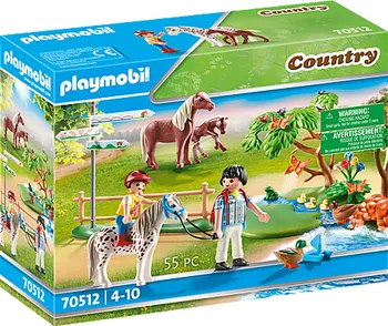 Stavebnice Playmobil Playmobil Country 70512 Výlet s poníky