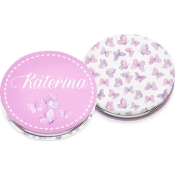 Kosmetické zrcátko Nekupto Kapesní zrcátko se jménem - Kateřina